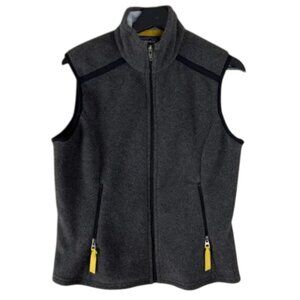 Patagonia Women's Synchilla Vest Charcoal Gray Fleece Full Zip Size Small